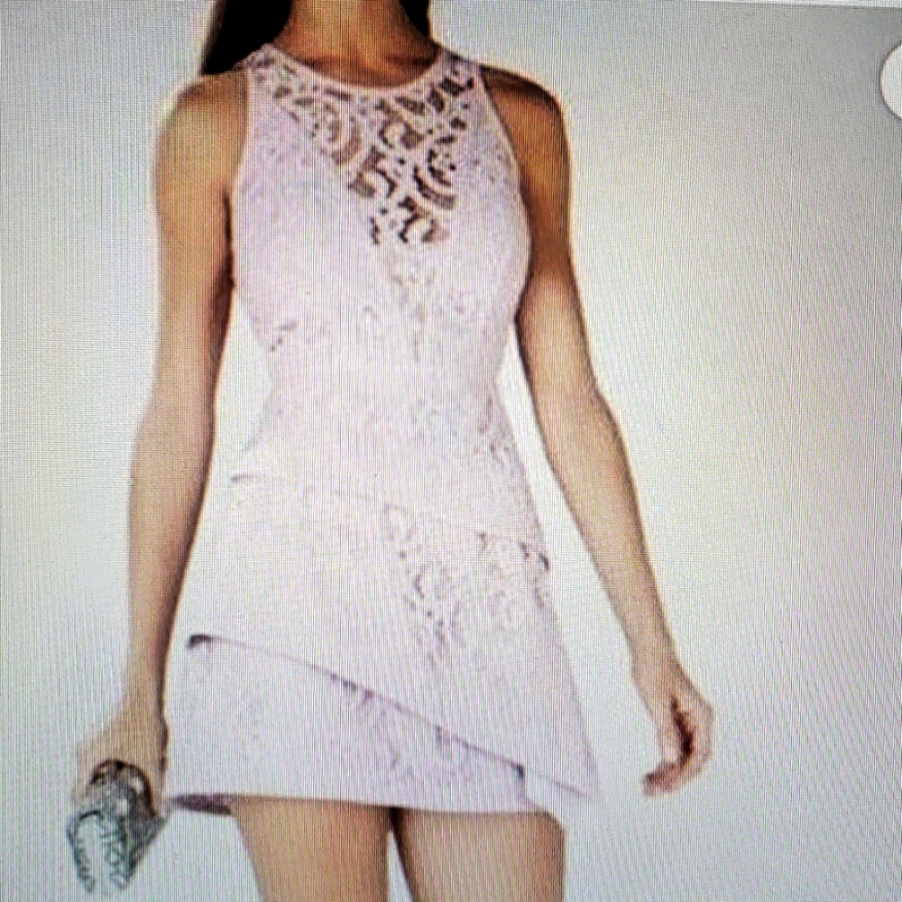BCBGMAXAZRIA HANNAH LACE DRESS